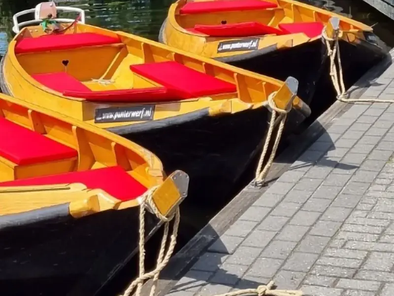 Houten PunterSloep luxe